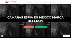 Desktop Screenshot of camaras-espia.com.mx